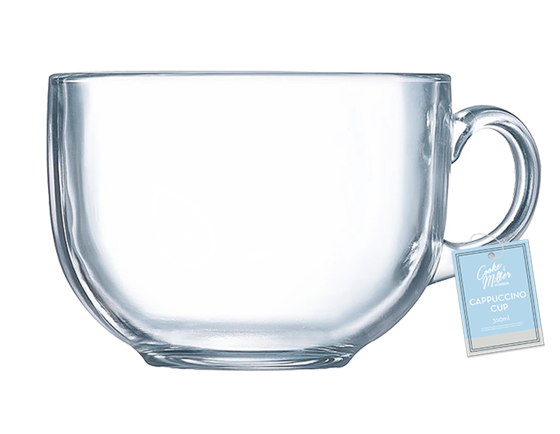 Glass Cappuccino Cup 450ml